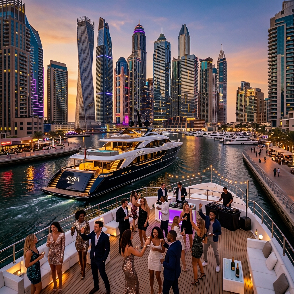Ultimate Dubai Marina Yacht Parties
