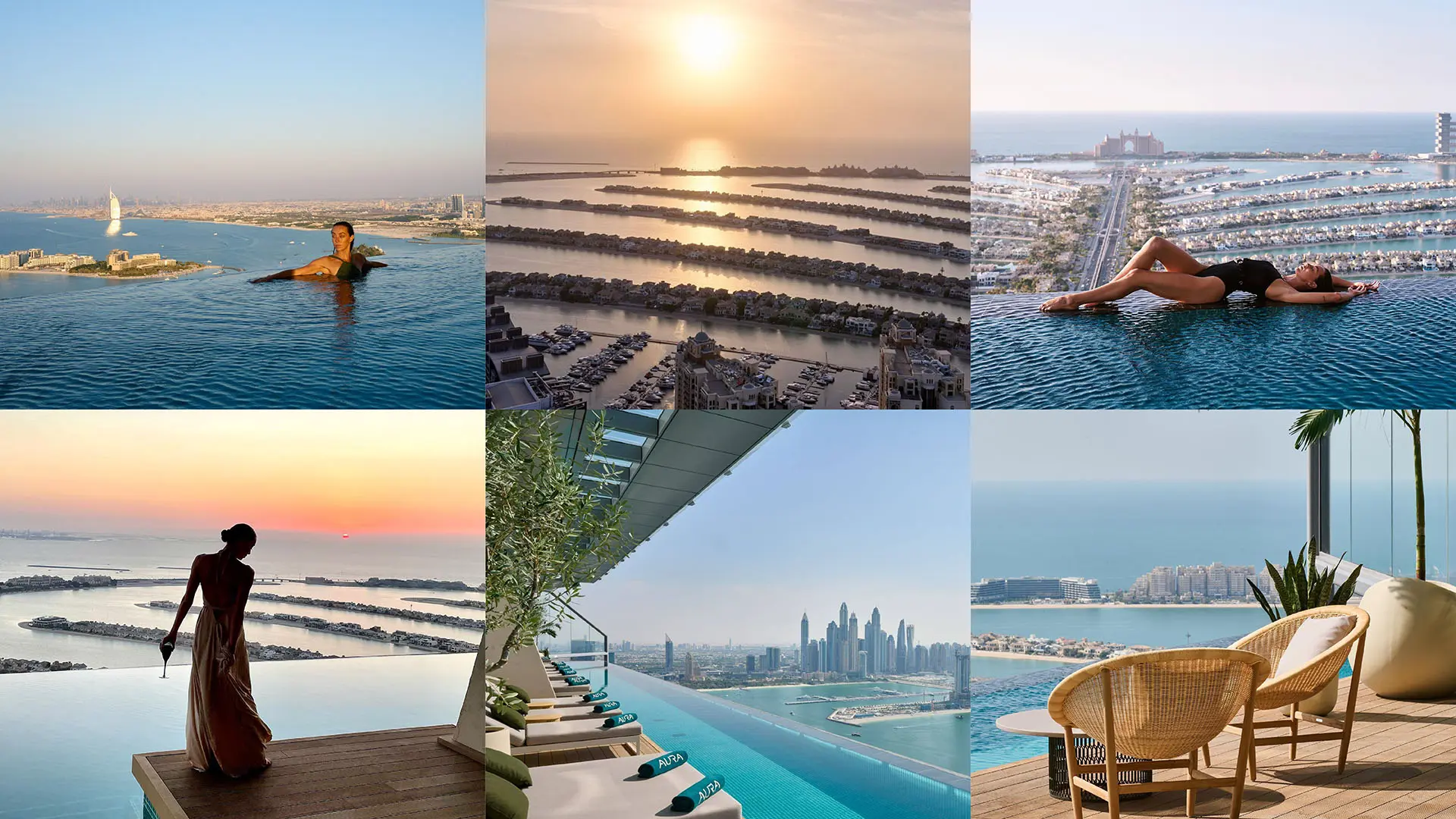 Dubai's best rooftop pools: A dive into Luxury