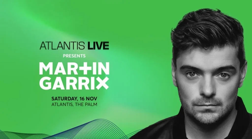 Martin Garrix returns to Atlantis The Palm Dubai this November!